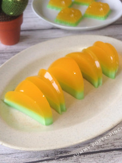 Foto resep Puding Susu Orange Squash