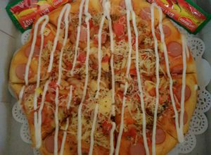 Foto resep Hawaiian pizza 🍕🍕