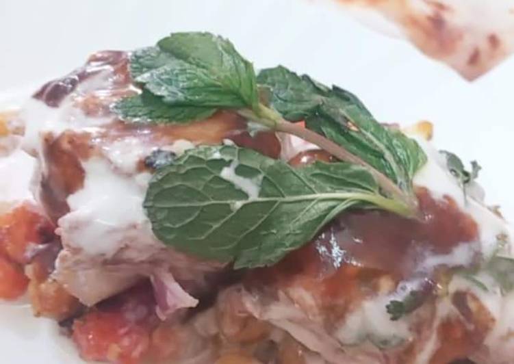 Recipe of Speedy Dahi bala chana chana chat