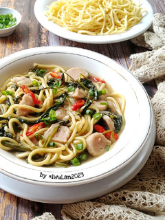 Foto resep Mie Kangkung