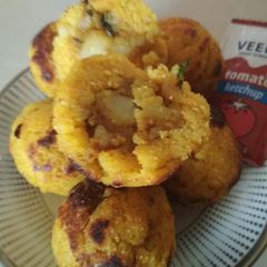 Poha cutlet A picture of Poha cutlet.