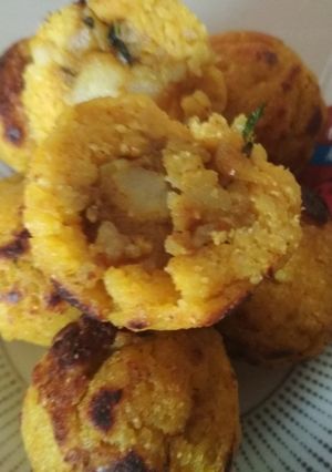 A picture of Poha cutlet.
