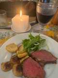 Colita de cuadril al horno con hierbas aromáticas