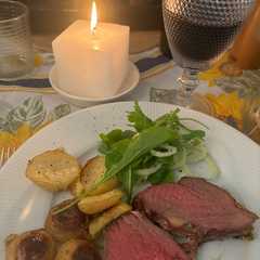 Una foto de Colita de cuadril al horno con hierbas aromáticas