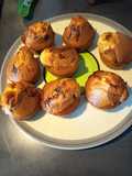 Muffins caramel beurre salé et pépite de chocolat