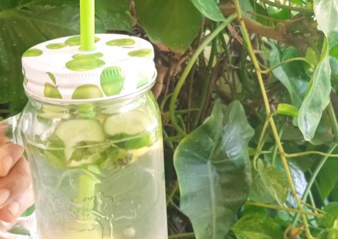 Cucumber Mint Detox Drink Recipe