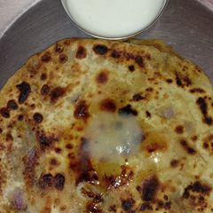 A picture of Aloo ki Roti.