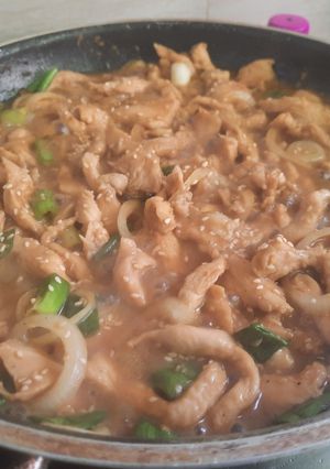 Foto resep Ayam Teriyaki (Hokben) mirip banget!
