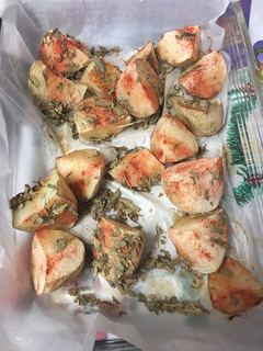 Una foto de Papas horneadas