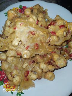 Foto resep Peyek tahu cabe