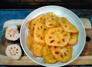 Foto resep Akar Teratai Goreng Bumbu Ketumbar