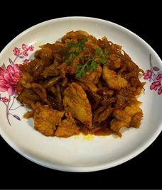 củ cải khô xào