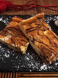 Una foto de Pastel de stracciatella