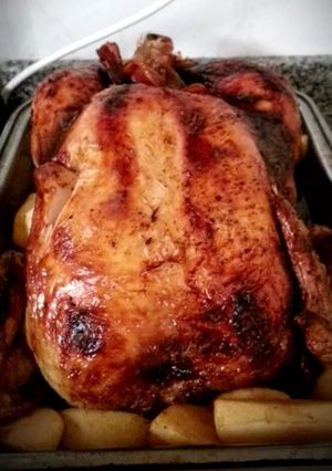 Una foto de Pavo a la Normanda