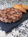 Hamburguesas de atún rojo y tomates secos