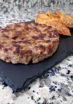 Foto principal de Hamburguesas de atún rojo y tomates secos