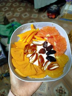Hình của món Hoa quả dầm sữa chua.