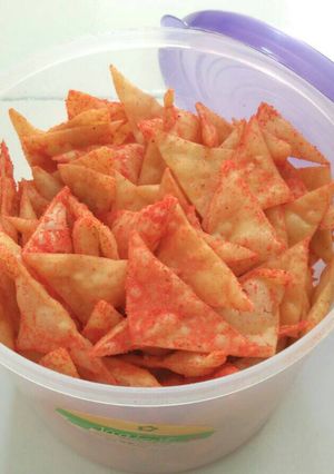 Foto resep kripik praksim (praktis dan simple) 😀