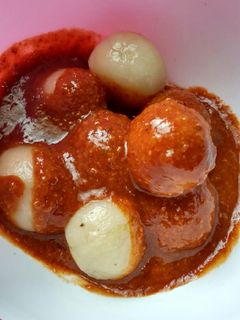 Foto resep Cilok Bumbu Kacang Extra Pedas