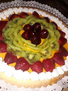 Una foto de Tarta frutal