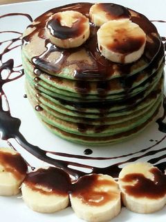 Foto resep Pancake pandan 😄
