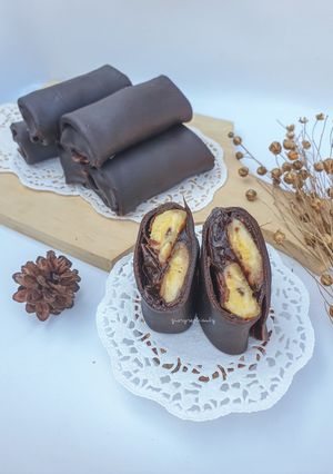 Foto resep Dadar Gulung Pisang Coklat