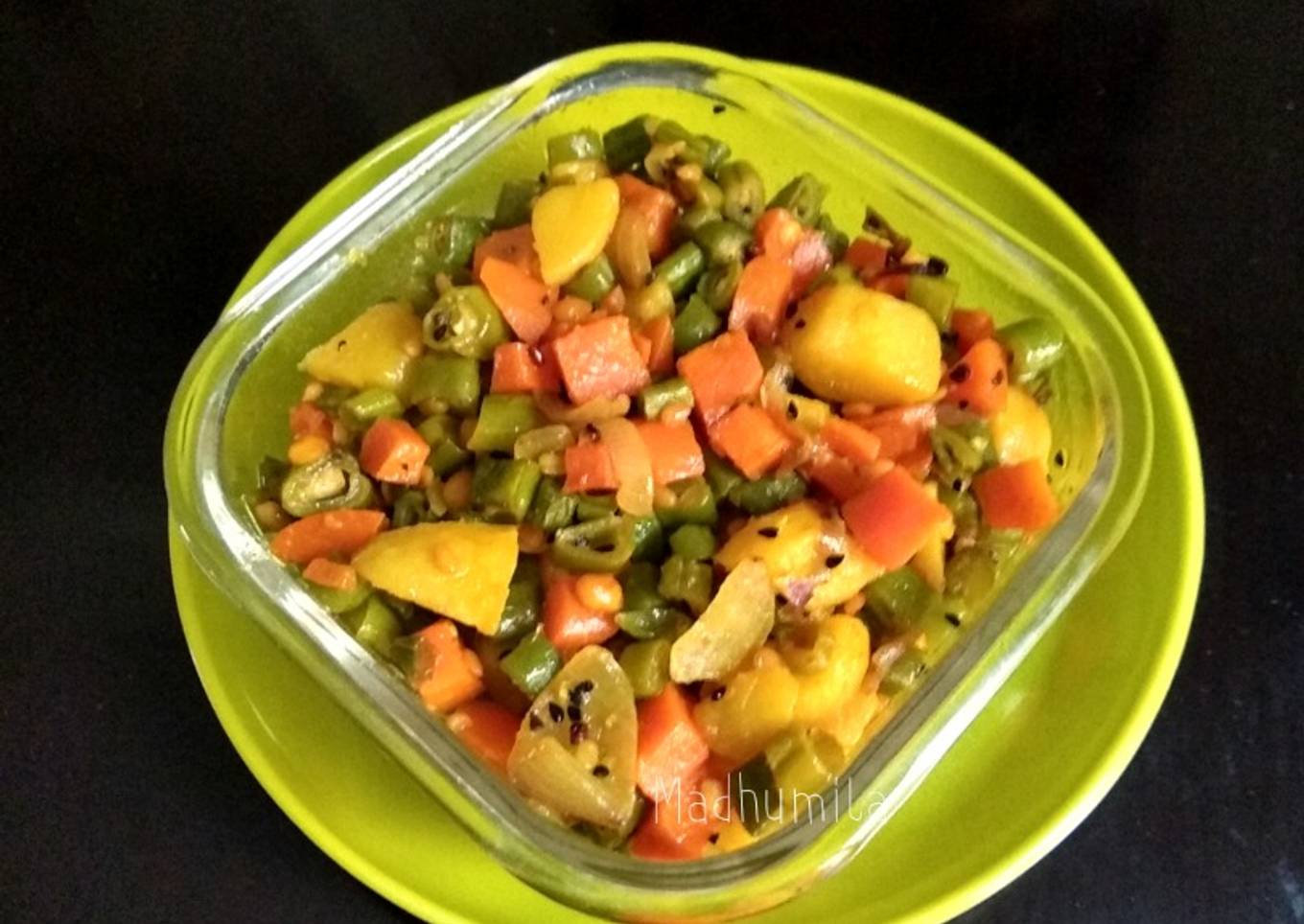 Fried Winter Veggies