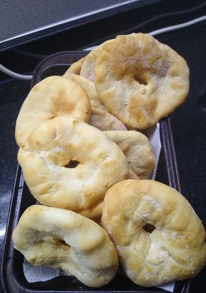 Una foto de Torta fritas saludables en freidora de aire