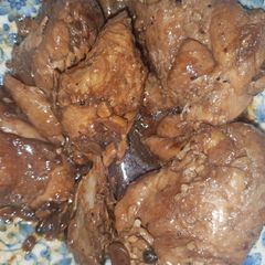 A picture of Filipino Chicken Adobo.