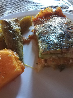 Una foto de Lasagna de zapallitos
