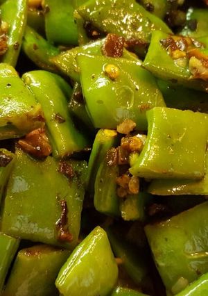 豆瓣醬燒醜豆 的食譜成品照片