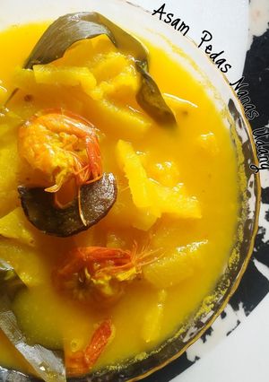 Gambar Asam Pedas Nanas Udang