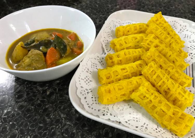 Resepi Roti Jala Kari Ayam  Roti Jala Dan Kari Ayam Yang Sedap Azie