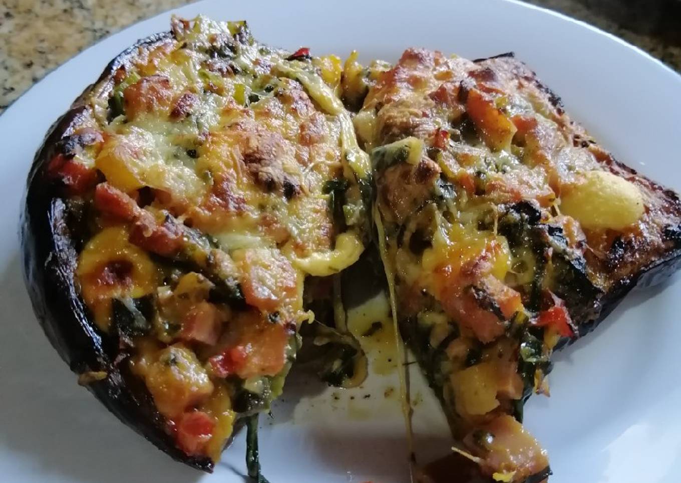 Calabaza rellena