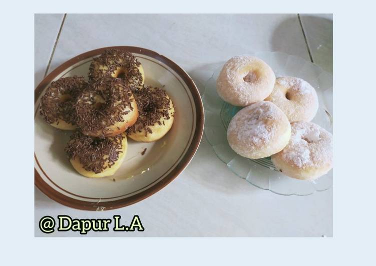 Donat empuk tanpa ribet