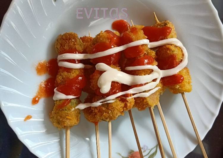 Step-by-Step Guide to Prepare Autumn Sate Sosis Telur
