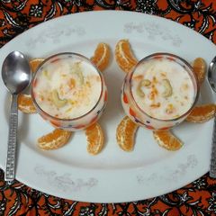 Assamese komolar kheer(Orange kheer) A picture of Assamese komolar kheer(Orange kheer).
