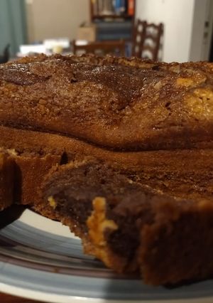 Una foto de Budín marmolado (de molde chico)