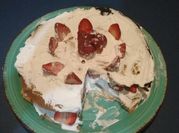 Una foto de pavlova limon