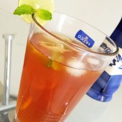 A picture of Lemon ice tea ☕.