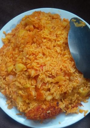 عکسی از دستور استانبولی پلو