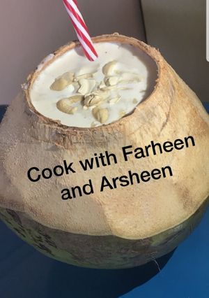 A picture of Tender coconut milk shake.