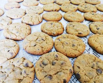 Popular Cuisine Chocolate Chip Peanut Butter Cookies Very Delicious