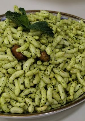 पुदीना मुरमुरा रेसिपी मुख्य फोटो