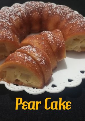 Foto resep Pear Cake (Kue Buah Pir)