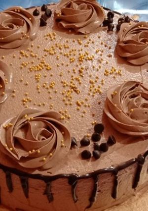 A picture of Chocolate cake.