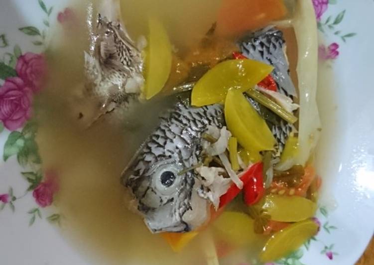 Cara Gampang Menyiapkan Ikan Nila masak kuah Anti Gagal