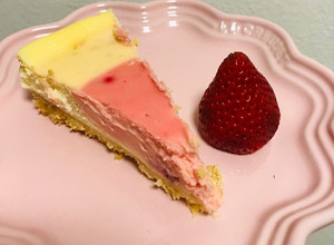 簡單好吃的無蛋起司蛋糕 的食譜成品照片