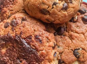 Foto resep NYC Chocolate Chip Cookies (Copycat from Famous Levain Bakery/Ben’s Cookies)