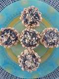 Chocolate and Almond Puffed Wheat Squares / Healthy